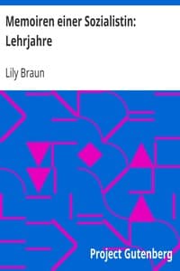 Memoiren einer Sozialistin: Lehrjahre book cover