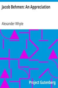 Jacob Behmen: An Appreciation book cover
