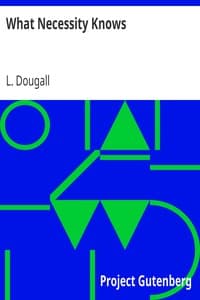 What Necessity Knows book cover