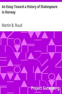 An Essay Toward a History of Shakespeare in Norway book cover