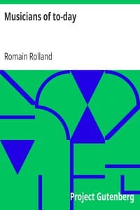 Musicians of to-day book cover