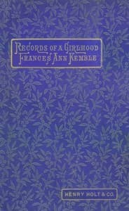 Records of a Girlhood