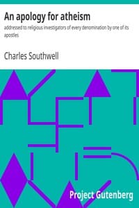 An apology for atheism book cover