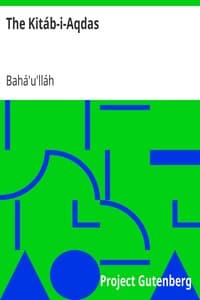 The Kitáb-i-Aqdas book cover