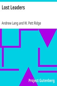 Lost Leaders book cover