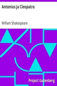 Antonius ja Cleopatra book cover