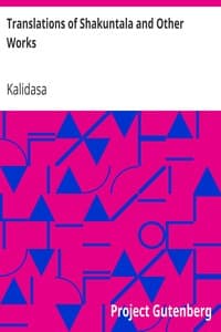 Translations of Shakuntala and Other Works book cover