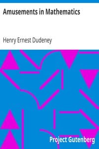 Amusements in Mathematics