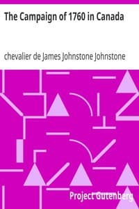 The Campaign of 1760 in Canada
A Narrative Attributed to Chevalier Johnstone