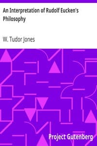 An Interpretation of Rudolf Eucken's Philosophy