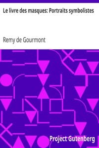 Le livre des masques: Portraits symbolistes