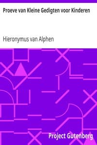 Proeve van Kleine Gedigten voor Kinderen book cover