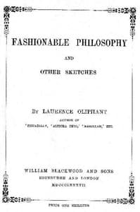 Fashionable Philosophy, and Other Sketches