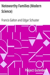 Noteworthy Families (Modern Science)
An Index to Kinships in Near Degrees between Persons Whose Achievements Are Honourable, and Have Been Publicly Recorded