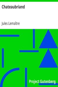 Chateaubriand book cover