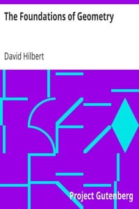 The Foundations of Geometry