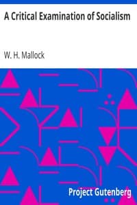 A Critical Examination of Socialism book cover