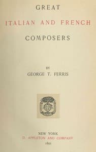 Great Italian and French Composers