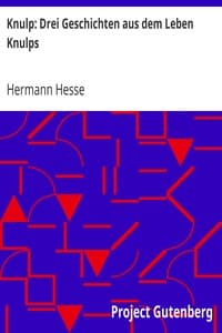 Knulp: Drei Geschichten aus dem Leben Knulps book cover
