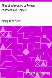 Aline et Valcour, ou Le Roman Philosophique. Tome 2 book cover