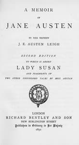 Memoir of Jane Austen
