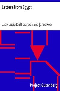 Letters from Egypt book cover