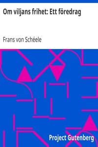 Om viljans frihet: Ett föredrag book cover