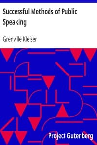 Successful Methods of Public Speaking book cover