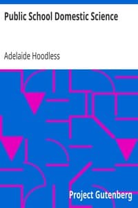Public School Domestic Science book cover