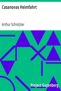 Casanovas Heimfahrt book cover