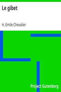Le gibet book cover