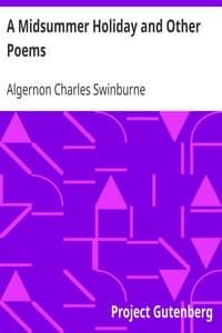 A Midsummer Holiday and Other Poems
