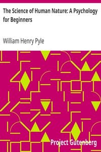 The Science of Human Nature: A Psychology for Beginners book cover