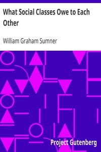 What Social Classes Owe to Each Other book cover