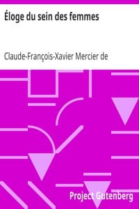 Éloge du sein des femmes
Ouvrage curieux