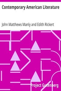 Contemporary American Literature
Bibliographies and Study Outlines