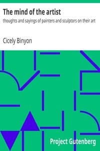 The mind of the artist book cover