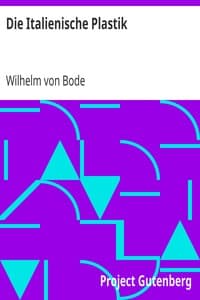 Die Italienische Plastik book cover
