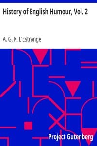 History of English Humour, Vol. 2 book cover