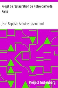 Projet de restauration de Notre-Dame de Paris