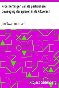 Proefnemingen van de particuliere beweeging der spieren in de kikvorsch book cover
