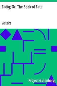 Zadig; Or, The Book of Fate book cover