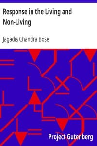 Response in the Living and Non-Living book cover