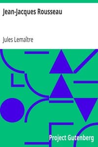 Jean-Jacques Rousseau book cover