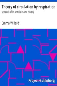 Theory of circulation by respiration book cover