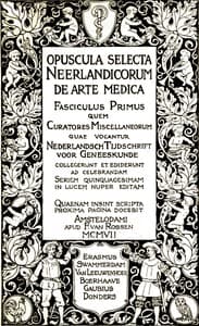 Opuscula Selecta Neerlandicorum
Nederlandsch Tijdschrift voor Geneeskunde