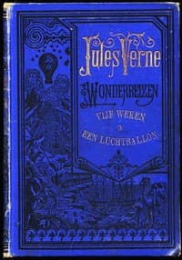 Vijf weken in een luchtballon book cover