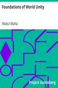 Foundations of World Unity book cover