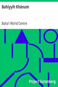 Bahíyyih Khánum book cover
