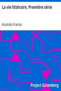 La vie littéraire. Première série book cover